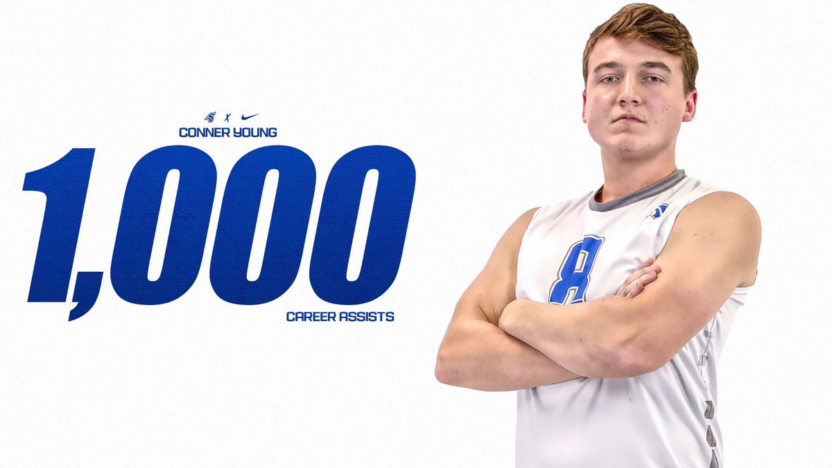 tmusaints's tweet photo. Congrats to men's volleyball player Conner Young on surpassing 1,000 career assists last night in their game against MSJ.

@Saints_MVB 

#LetsGoSaints https://t.co/xDPCGVu84o