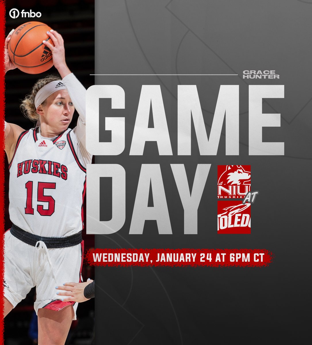 Off to Ohio ✈️

📍Savage Arena | Toledo, OH
⏰ 6pm CT | 7pm ET
🆚 Toledo
📺 ESPN+
📻 WDKB 94.9FM