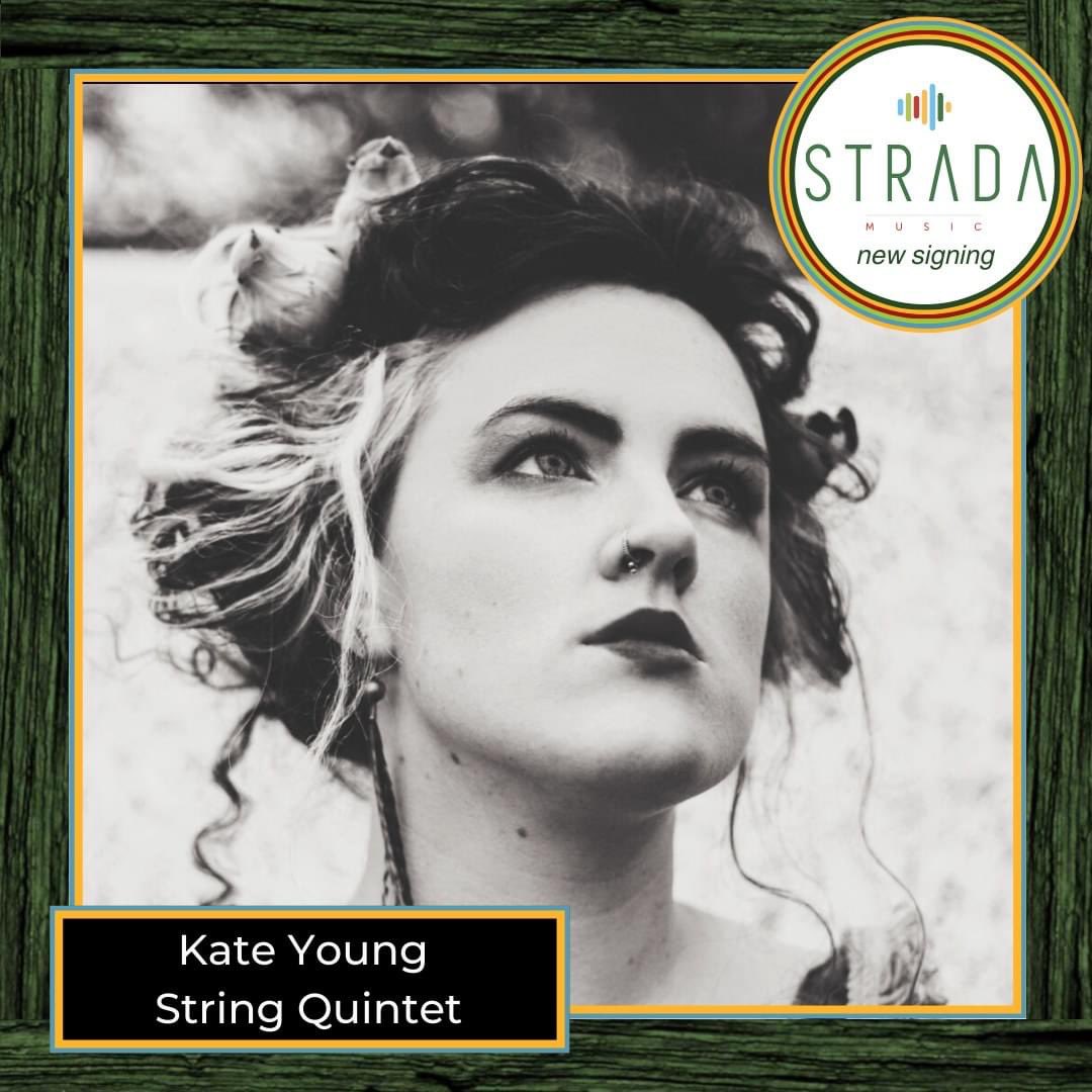 NEW SIGNING Kate Young String Quintet @kateyoungmeaw We are very proud to welcome the Kate Young String Quintet to our roster, working with agent @lizlenten BEM and can’t wait to get their show on the road🚐. Read More | Bookings ↙ stradamusic.com/artist/kate-yo… #musicagency