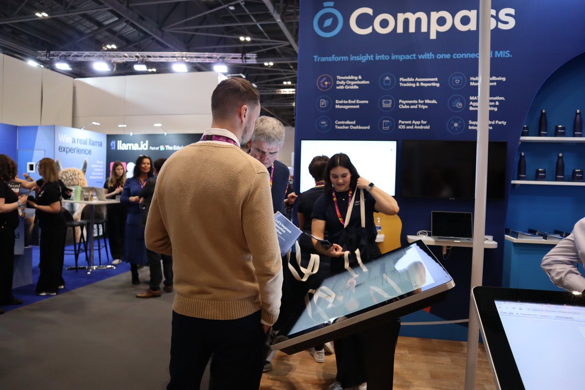 CompassMIS_IE's tweet image. We’re at #Bett2024 and look forward to meeting passionate and driven educators looking to make the switch and pave the way to better school management💙 Get to know us and our schools at Stand SC43💚
#CompassMIS #EdChatIE #IrishEdu