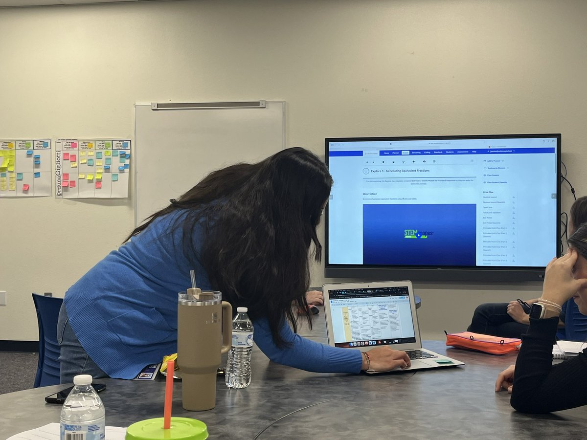 Loving the great vertical conversations and plans for next steps happening during our Math Quick Check data meeting. #wearecaldwell #somoscaldwell #mymisd #everystudenteveryday