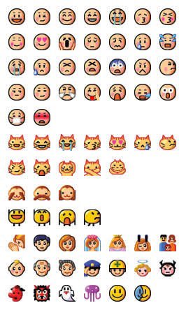 昔は他社には絵文字がそもそも送れなかったから顔文字しか送れなくて