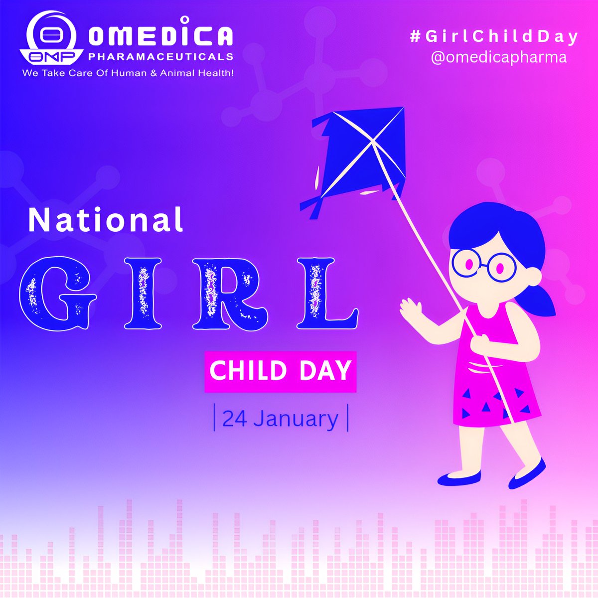 #NationalGirlChildDay #EmpowerGirls #GirlChildDay #OmedicaPharma