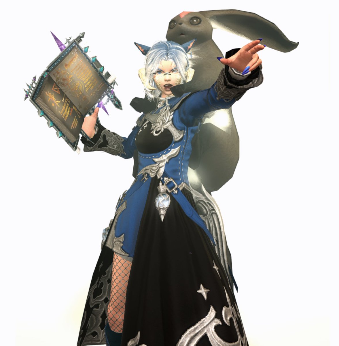 Glorius_J's tweet photo. @RikaXIV Here's A'valyn and her twin sister A'inslee. They were born to a Sharlyan Miqo'te father and a Thavnairian Au'ra mother. I like to imagine twins as having the same soul but split so they both have the echo so their visions can get kinda quirky. https://t.co/N5CbYW67L4