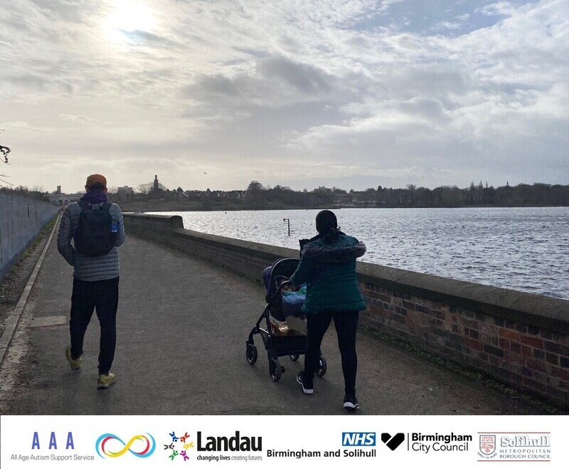 Thanks to Kelly @ResourcesAutism for this morning’s Wellbeing Walk around Edgbaston Reservoir – big skies, fresh air and time to meet other parent/carers to share info and support for families living with autism. To register for next walk: bit.ly/3ufip3X #autismfriendly