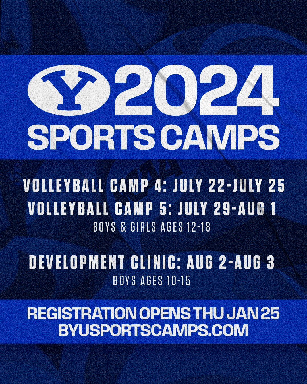 Byu Volleyball Camp Summer 2024 opal merilyn
