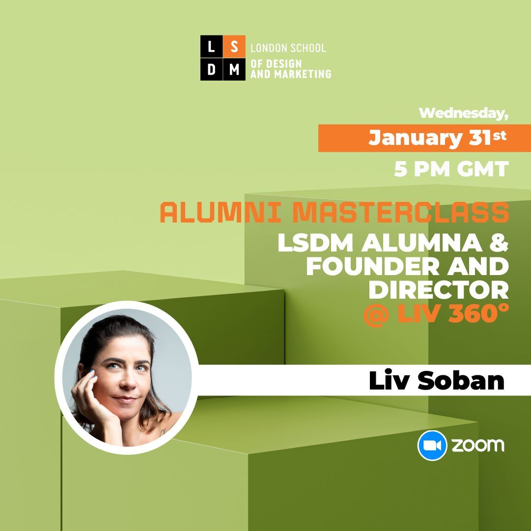 LSDMLondon's tweet photo. Our much anticipated Masterclasses are finally back and we're starting 2024 with Liv Soban! 🎓

Liv is going to share with us her experience with us and how it has impacted her journey - join us on January 31st ⚡

Register here 🔗 https://t.co/BxHQfwJPtk 

#LSDM #Masterclass https://t.co/M74YsnNKBl