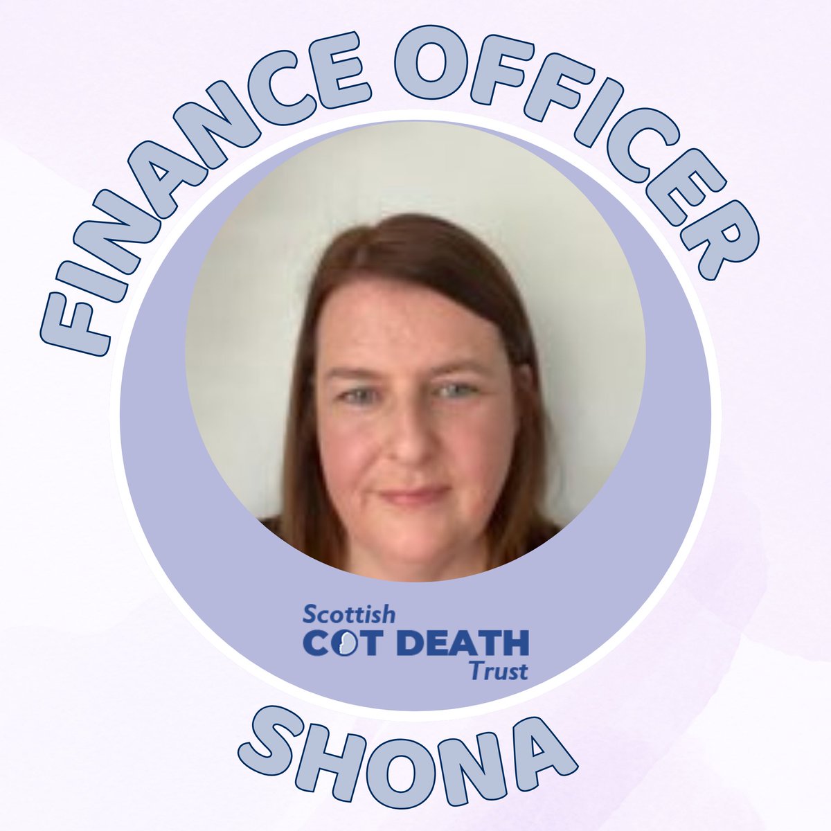 💜Meet the Team💜 Finance Officer – Shona Find out more at scottishcotdeathtrust.org/our-team/
