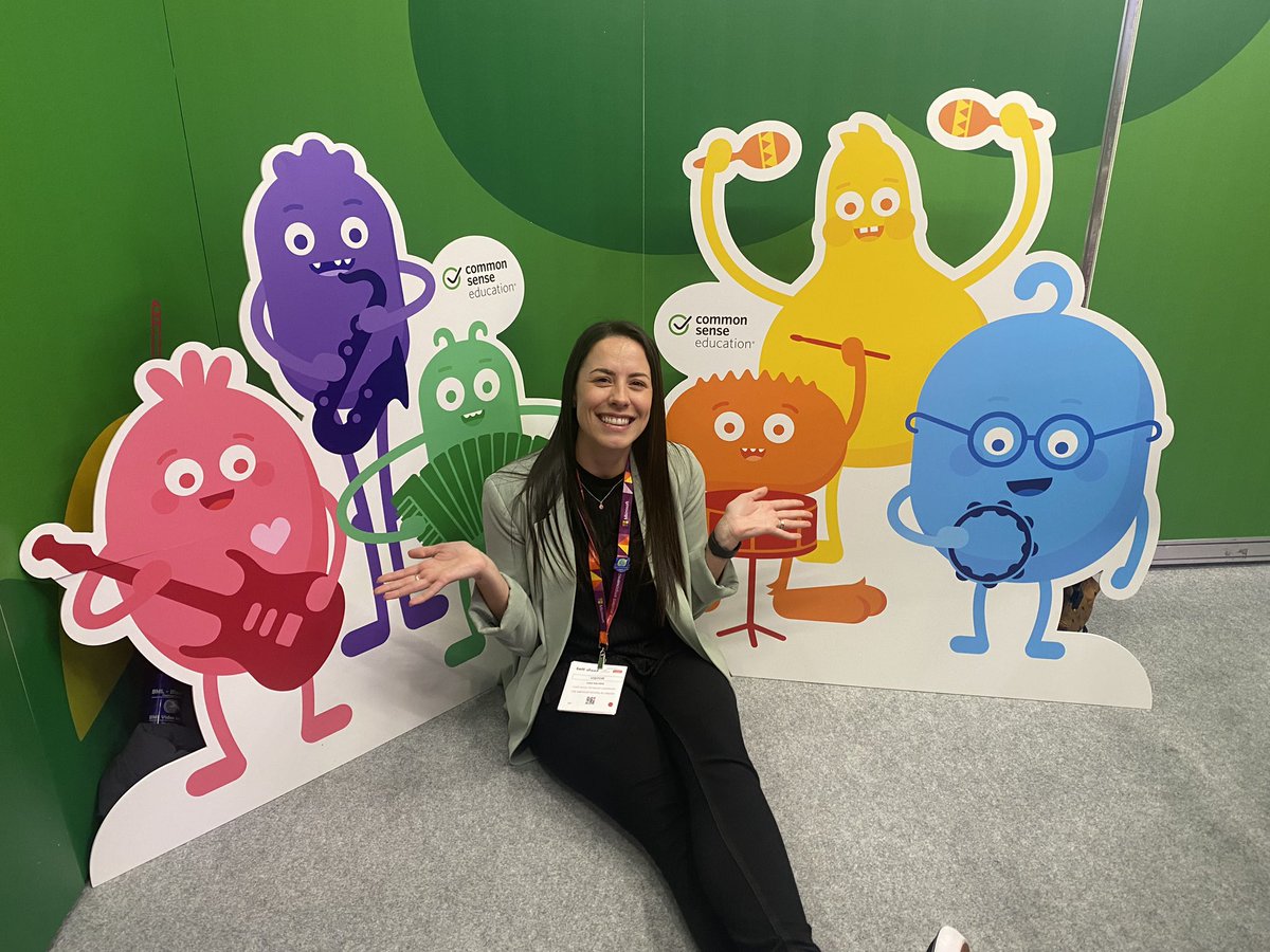 So great to see <a href="/CommonSenseEd/">Common Sense Education</a> <a href="/Bett_show/">Bett Global</a> this year and the digital citizens! 🫶