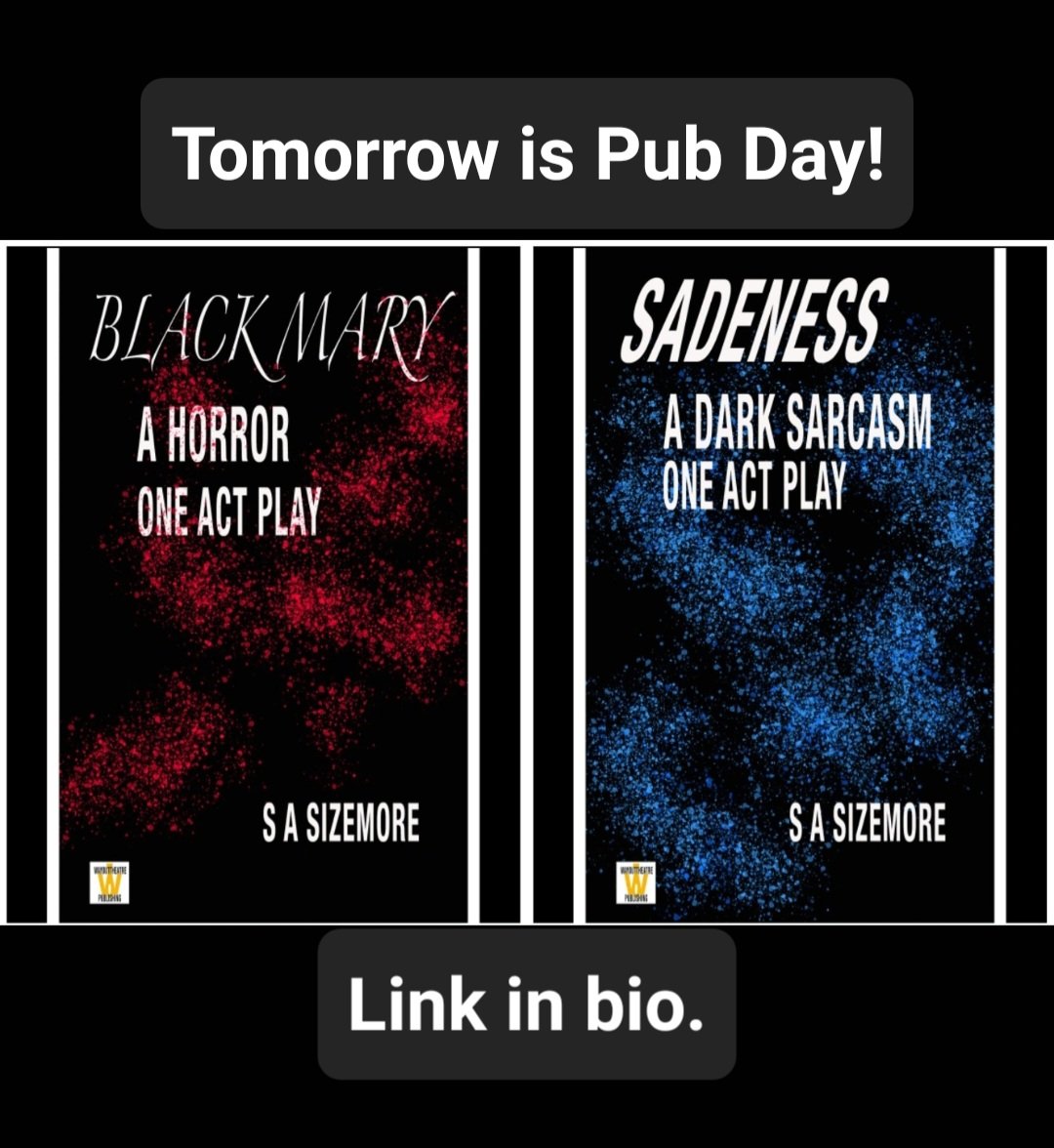 wayouttheatre's tweet photo. Jan 25th is Pub Day for these #oneacts Link in bio. Both are historical horror fiction.
#jacktheripper #marquisdesade #oneactplays #horror #HorrorCommunity #horrorfic #plays #theater #readingcommunity #reading #newbook #readersoftwitter #newpub #publishing #BookBoost #kindlebook https://t.co/5xiDAjU35K