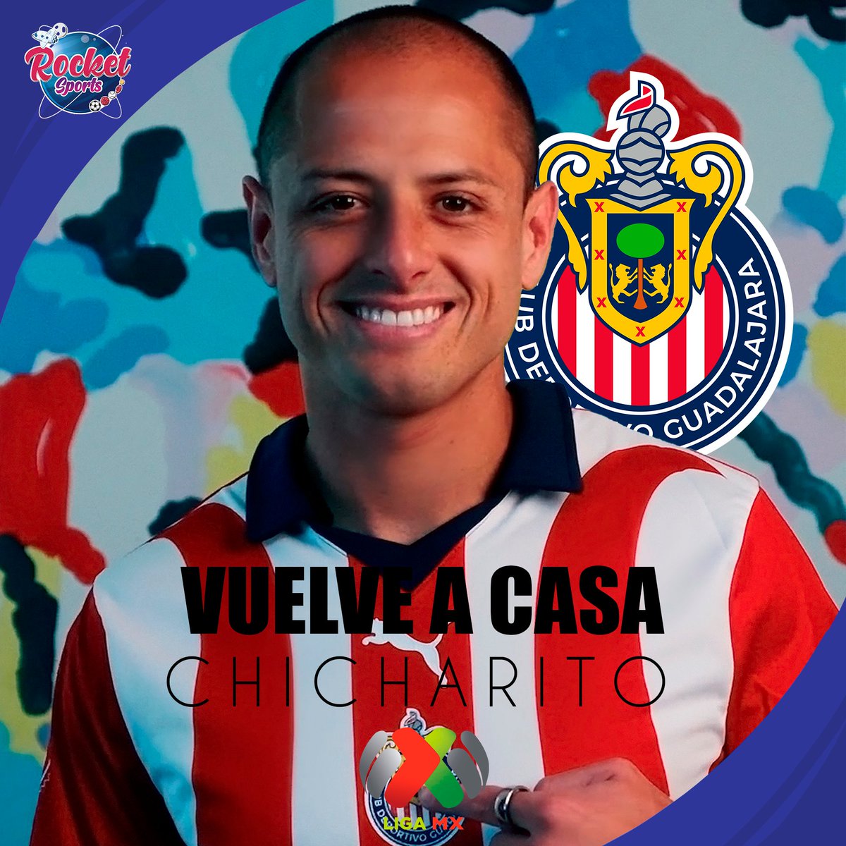 RocketSportsJC's tweet photo. ¡Regresa a casa! Lo que ya se sabía hace unas semanas hoy se hace oficial, @CH14_ regresa a @Chivas como refuerzo para este Clausura 2024, aún así su fecha de debut es incierta pues sigue recuperándose de una lesión en la rodilla
#Chivas #LigaMX #Chicharito #Fútbol #México #CH14 https://t.co/SyH1zaScP1