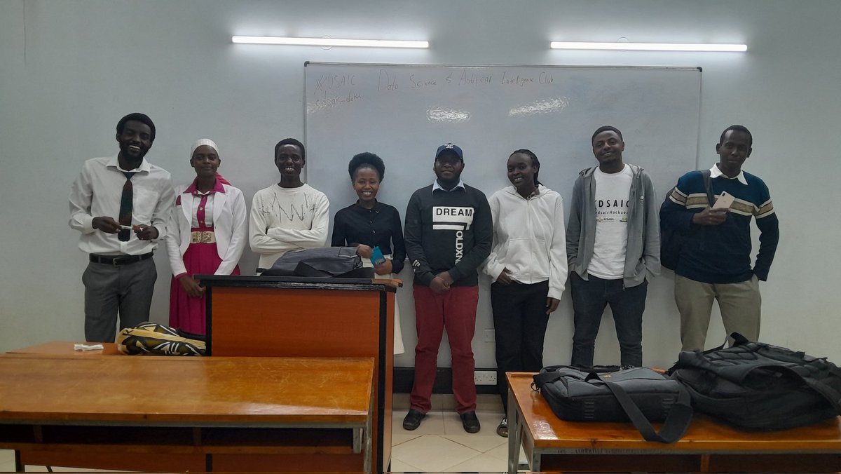 Yesterday live at the inauguration meeting of dsaic_dekut,,such an emotional day ,,however everything with a beginning has to come to an end🫡