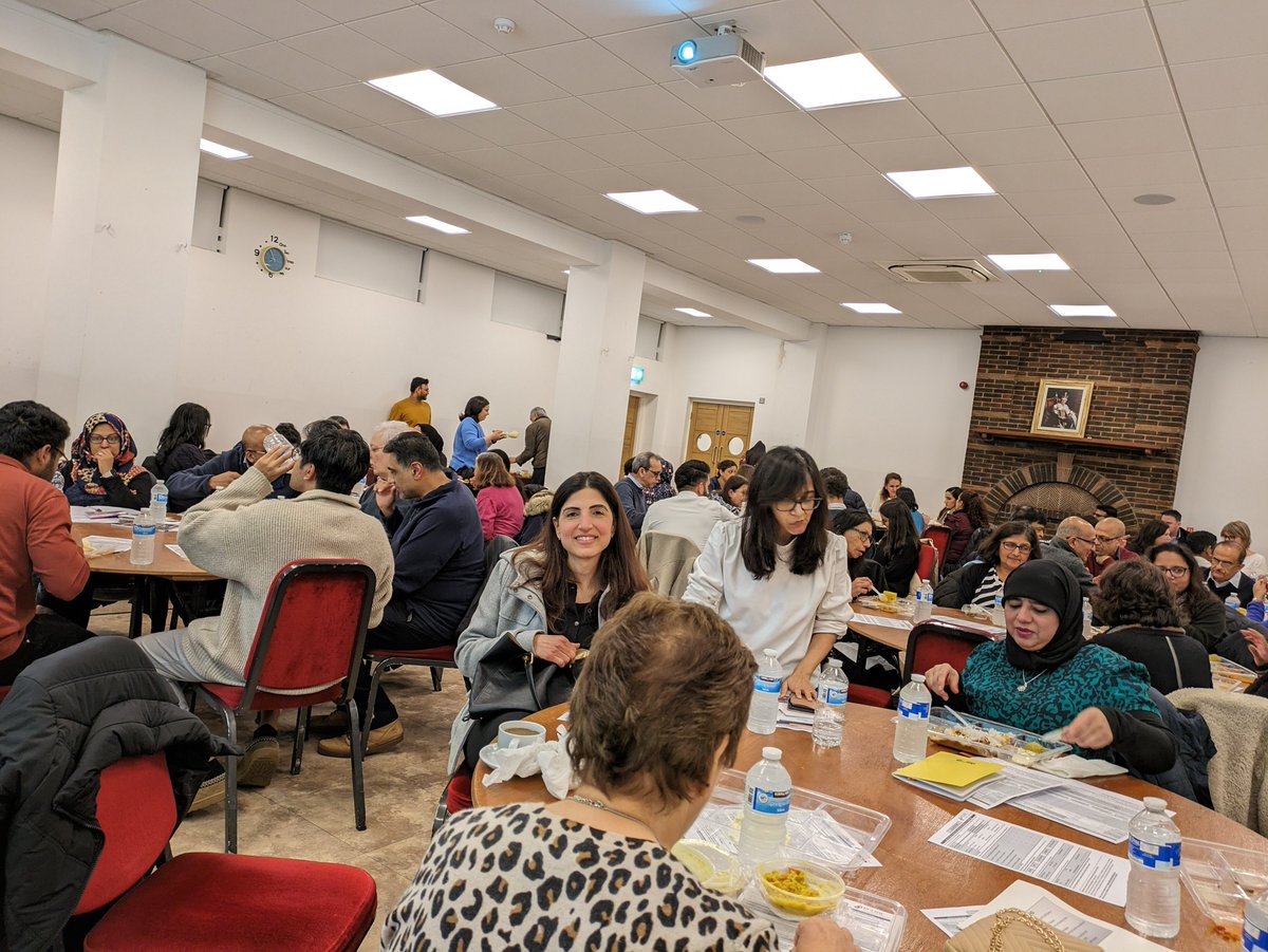 PC_LNW's tweet photo. The ADHD event - fully booked within 4 hours of booking opening! Networking and eating prior to the talks https://t.co/IVlTnyJ3SO
