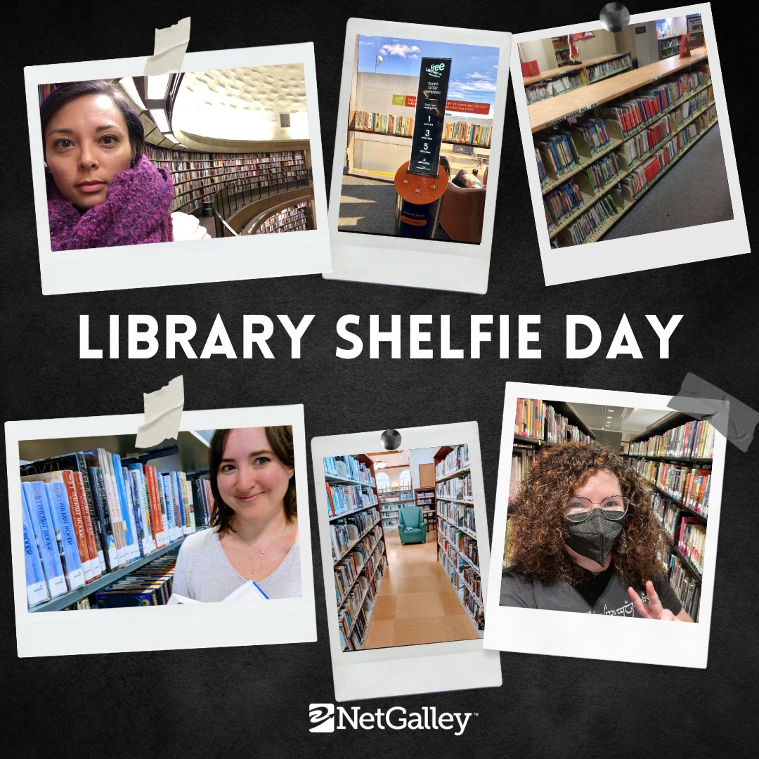 NetGalley's tweet image. Happy #LibraryShelfieDay!💚

The #NetGalley staff loves visiting new libraries, browsing the stacks, and connecting with library staff all over the world!