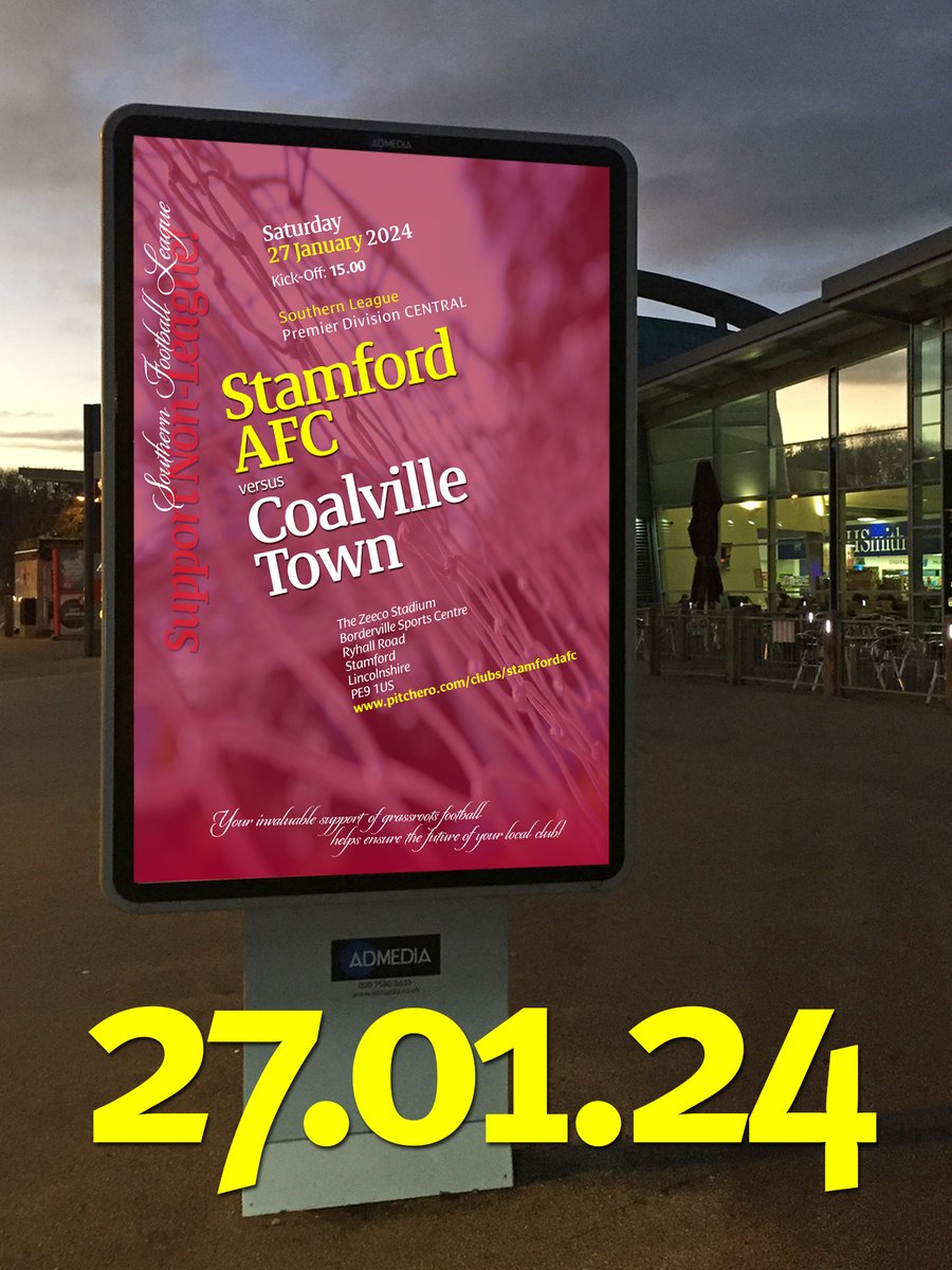thejakewhiteley's tweet image. Plenty of quality #NonLeagueFootie action locally this coming Sat 27/1 including (at #StepThree), @StamfordAFC1896 v @CoalvilleTownFC - be sure to check the host club's social-media/website for very latest info re admission/KO ahead of matchday!...