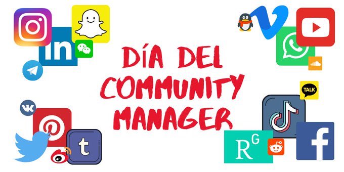 Hoy se celebra el Día Internacional del #ComunityManager 

Los community managers o profesionales del social media son los encargados de gestionar la interacción de una marca con sus clientes y seguidores por medio de las redes sociales.

Felicidades!!!
