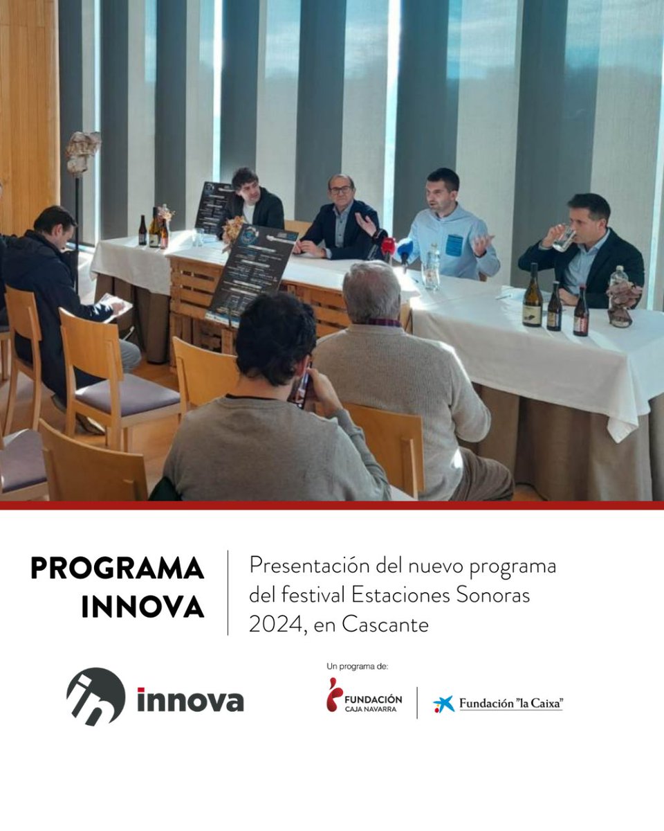 RadioCierzo's tweet photo. https://t.co/zcUkrDk2J8
#EstacionesSonoras #Cascante #InnovaLocal #ProyectoInnova #TurismoNavarra #NavarraLiveMusic #Navarra https://t.co/iS1b1IKrNl