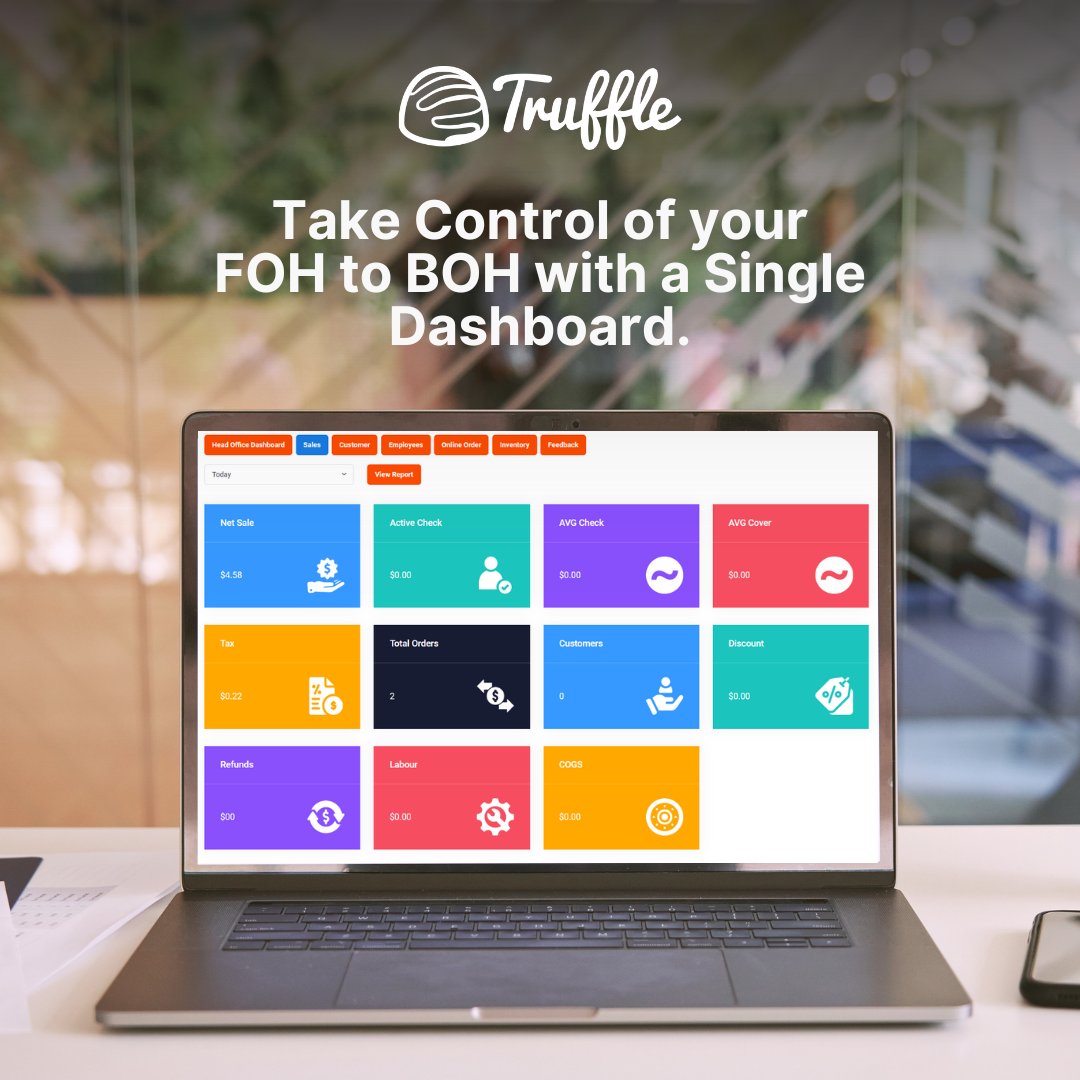 Truffle Systems (@trufflesystems) on Twitter photo βΌοΈ With our all-in-one solution, you can effortlessly oversee both front and back-of-house operations, all from a single, user-friendly dashboard. ππ©βπ» Streamline your processes and elevate your business with our innovative technology. ππ±
#RestaurantManagement #OnlineOrdering βΌοΈ With our all-in-one solution, you can effortlessly oversee both front and back-of-house operations, all from a single, user-friendly dashboard. ππ©βπ» Streamline your processes and elevate your business with our innovative technology. ππ±
#RestaurantManagement #OnlineOrdering