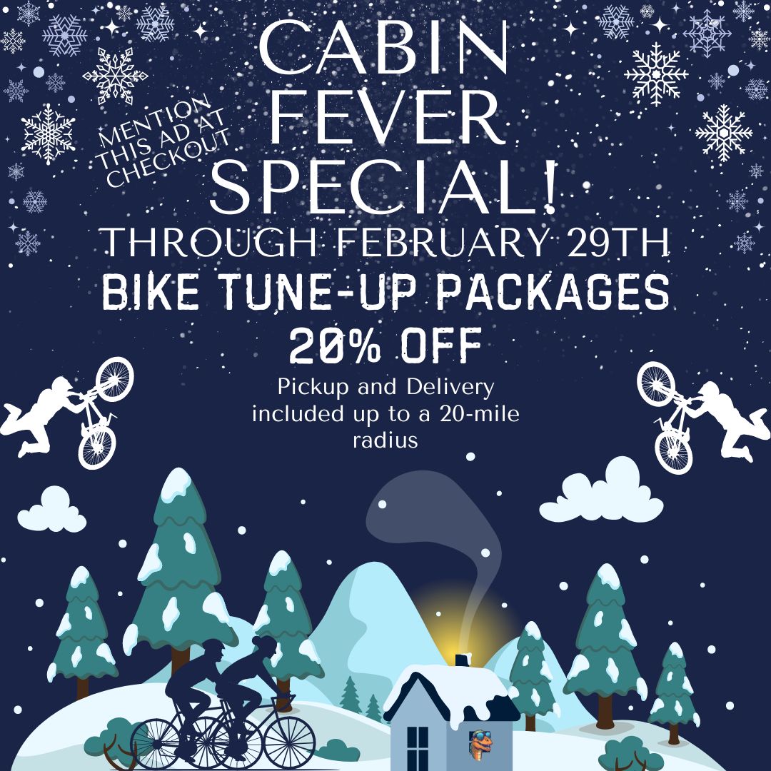 Brickwheels's tweet photo. If you’ve got cabin fever it’s time to start thinking bikes! Let us get yours ready for summer! #traversecity #BrickWheels #tarttrails #cherrycapitalcyclingclub #tcmi @tarttrails @nmmba_rides @norte_youth_cycling https://t.co/hDftlb2Kkt