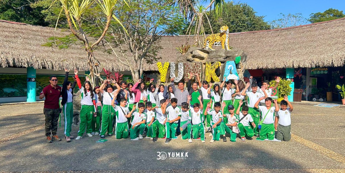 Hoy celebramos el Día Internacional de la Educación, @ANP_Yumka es una reserva ecológica, cuyo fin principal es promover la educación ambiental, la conservación y la protección de las especies dentro del estado de Tabasco.