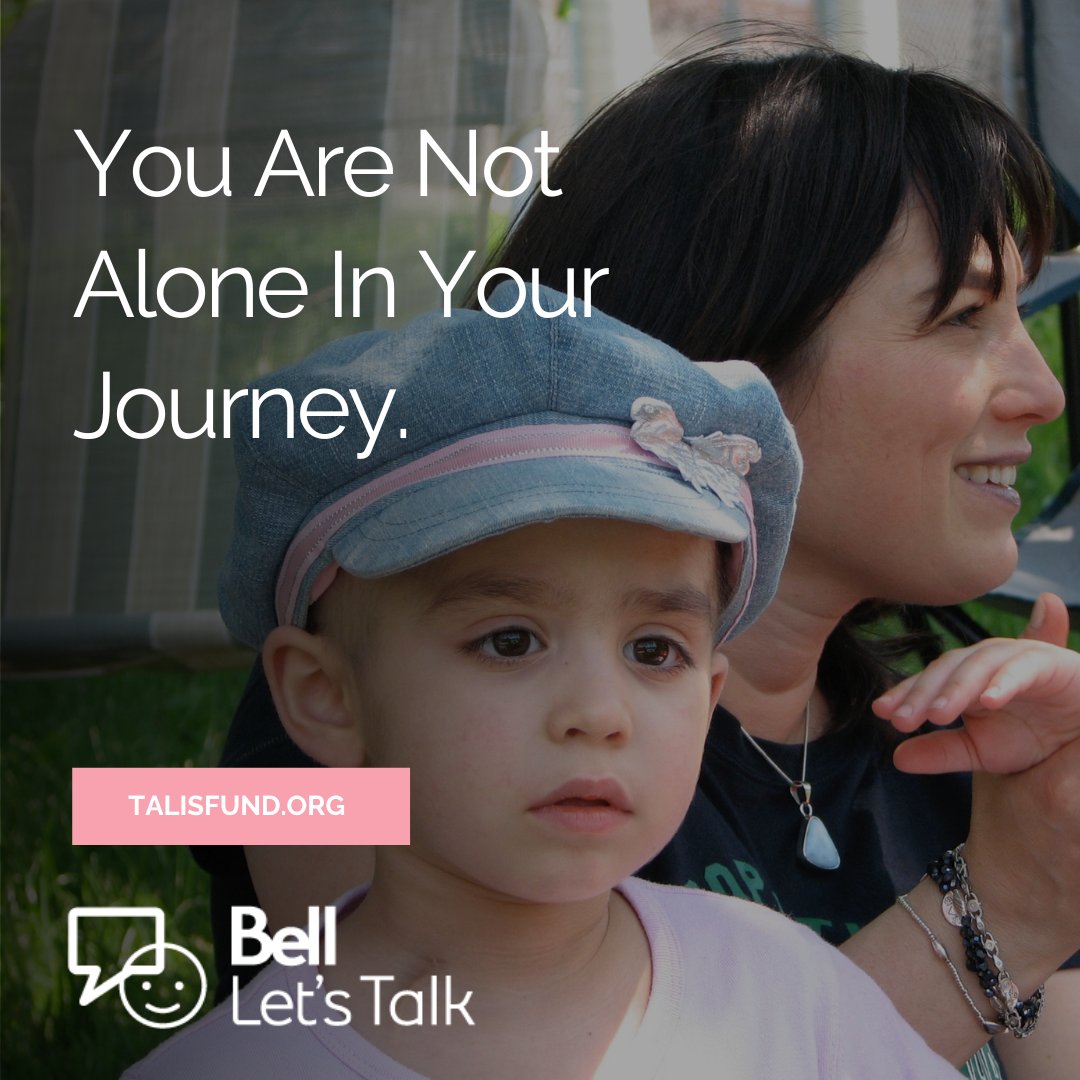 Today, on the 14th annual #BellLetsTalk Day, we invite everyone to join the conversation to support people living with mental illness. Tali's Fund's website offers an extensive database of family support resources. Please visit or share our extended Resource section.