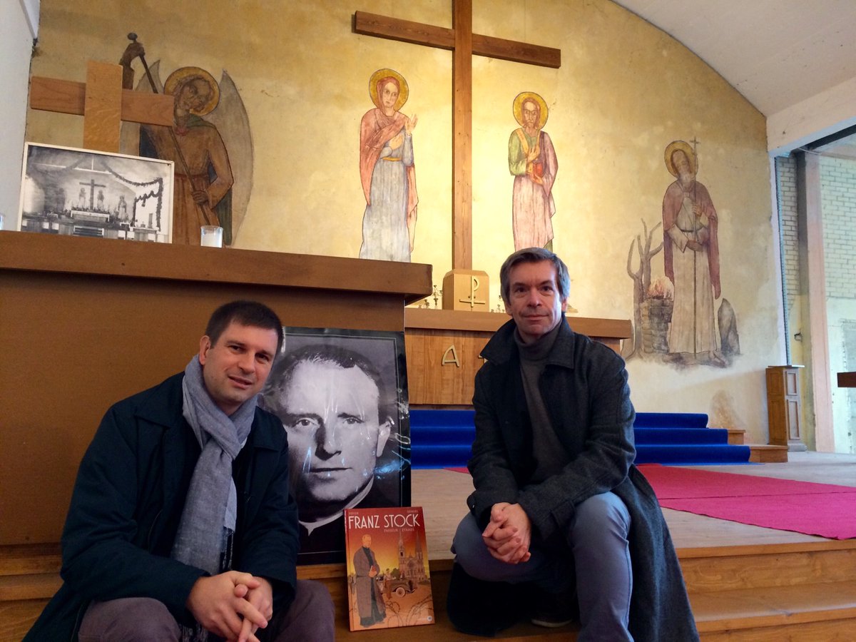 Der Zeichner der Graphic Novel „Franz Stock - Brückenbauer und Seelsorger in Hitlers Hölle" Régis Parenteau-Denoël besucht Arnsberg am Sa., 24.02. Von 11.-13.00h kann ihm beim Zeichnen über die Schulter gucken und sich sein Exemplar signieren lassen.
franz-stock.org/index.php/de/a…