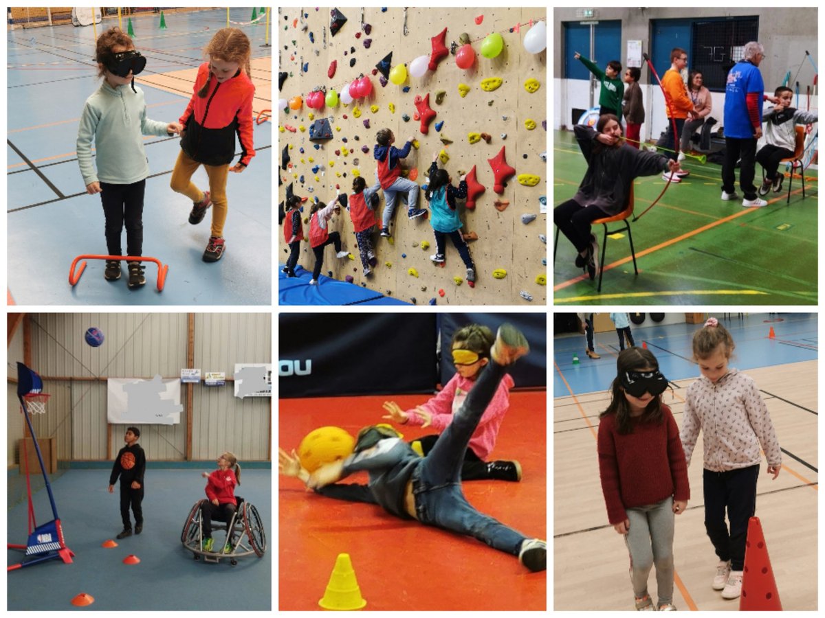 phdelamarre's tweet photo. 2 journées parasports :  Torball, Basket fauteuil, escalade, Para athlé, para tir à l'arc pour des émotions sportives ENSEMBLE.
800 jeunes TS et HTS !
Usep50 😎

#TerreDeJeux2024
@dsden50 @SaintLoAgglo
@usepnationale
@PARIS2024
@FRAparalympique @VMoreiraUSEP @mariealefur https://t.co/EkXtjpY6Zl