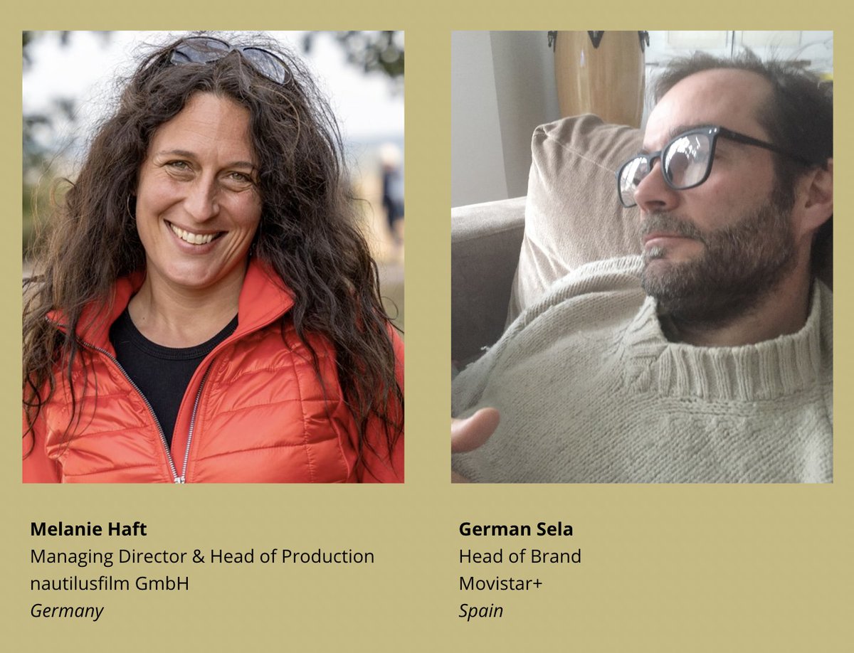 The 2024 Grand Jury is busy screening global entries. 🌍 Let's welcome two esteemed Gold Trophy winners on our panel: Melanie Haft, Managing Director & Head of Production at nautilusfilm GmbH, and German Sela, Head of Brand at Movistar+