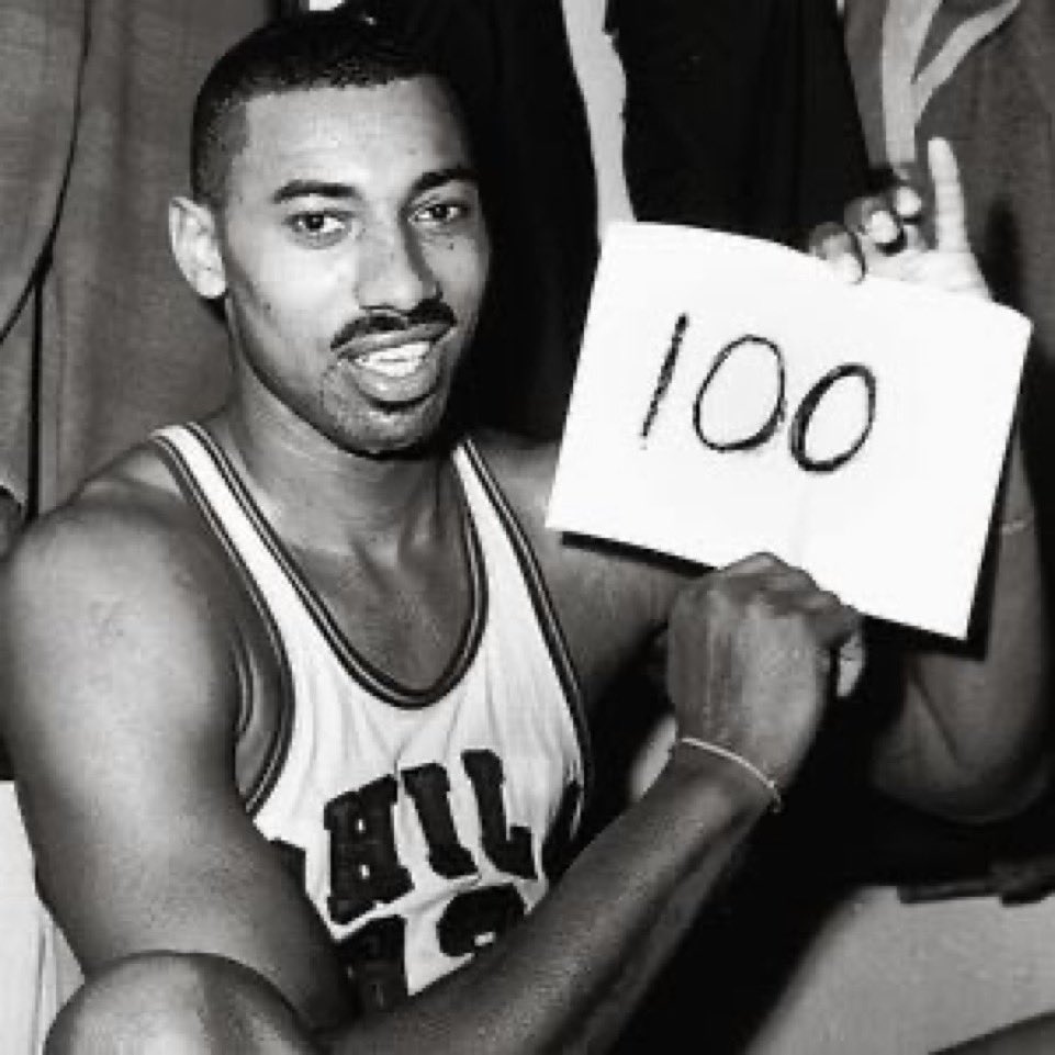 Hoopss's tweet image. Did Wilt Chamberlain really score 100 points??