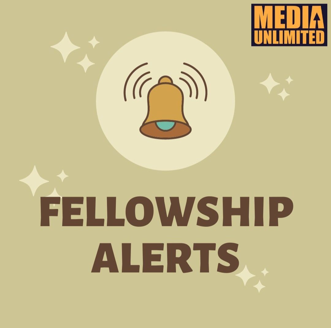 *DW Akademie has up to 10 full scholarships for journalists*

Young journalists, media managers and other communication professionals can apply.

The deadline is Feb. 29.

m-akademie.dw.com/en/masters-deg…