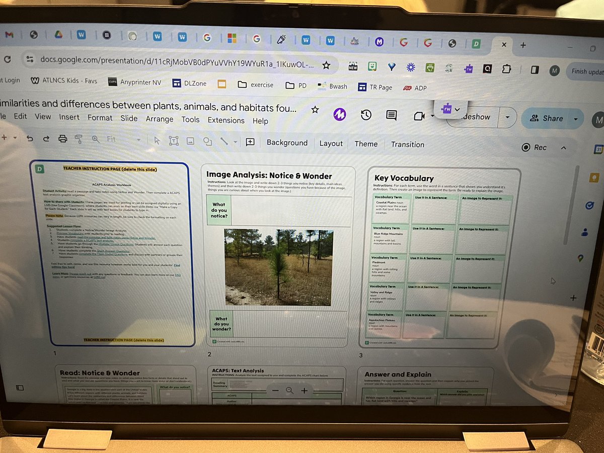 kisha4tech's tweet image. Exploring @DiffitApp with @themerrillsedu at #FETC2024. I just typed in a standard and got all this goodness that can be opened in Google Slides!!!