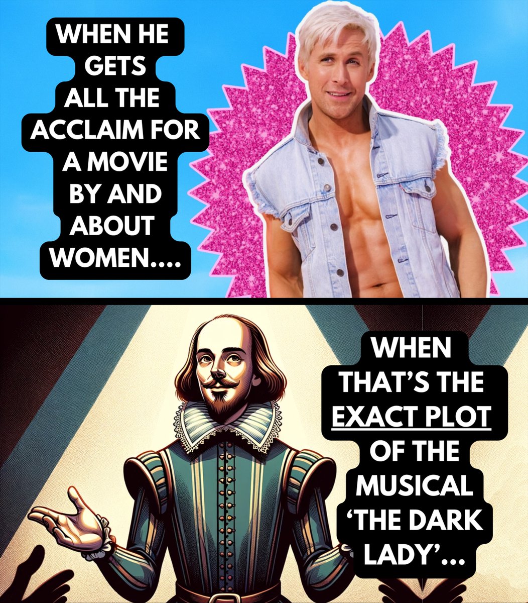 We couldn't help but notice something about this Ryan Gosling / Oscars situation......

Find out more about the musical THE DARK LADY by visiting darkladymusical.com

DM for info packet and demos!