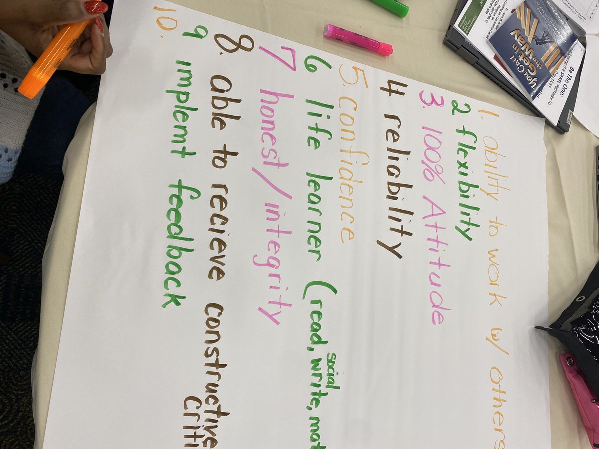 DrJhodge1906's tweet image. Skills/Traits needed for success in SCHOOL &amp;amp; LIFE!!! ⁦@Region4ESC⁩ #Inclusivepractice