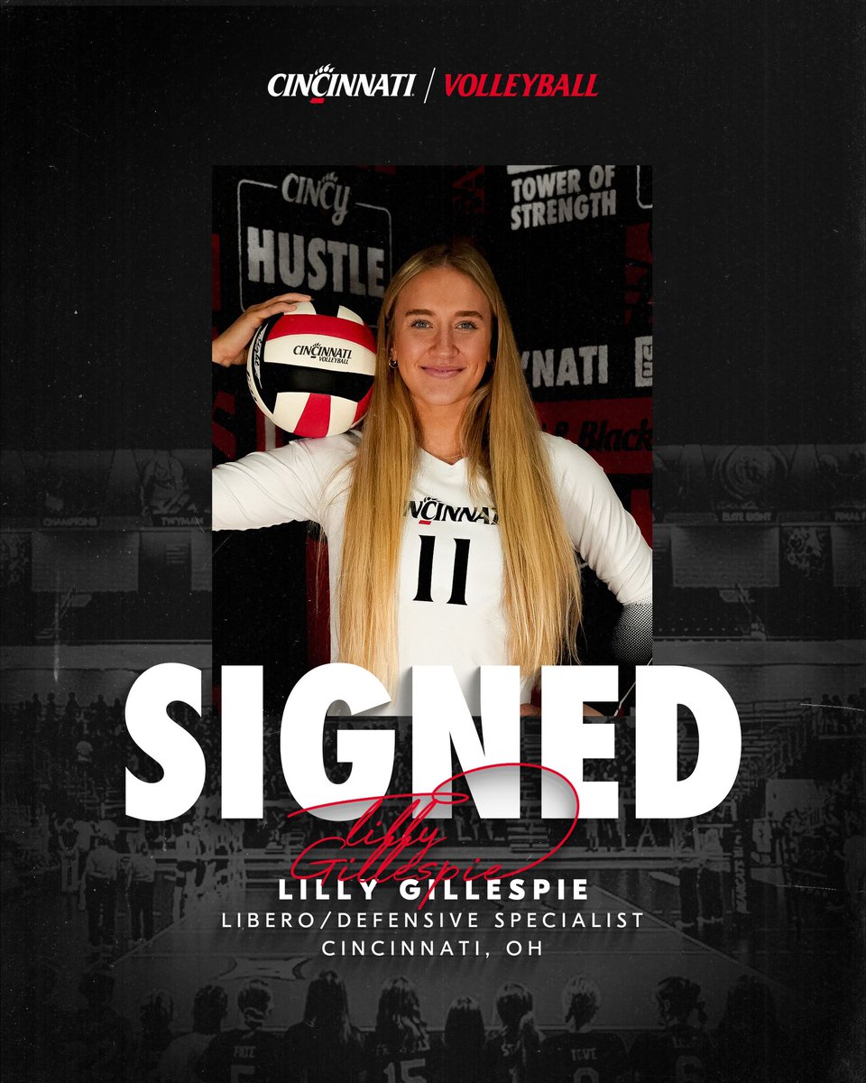 Welcome to the Queen City, Lilly Gillespie! 👑

#Bearcats