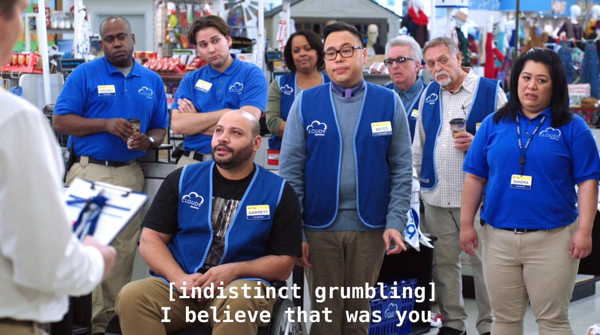 out of context superstore tweet media