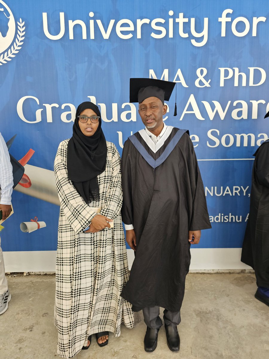 Congratulations my dear Farah Abdi Hassan you did it.