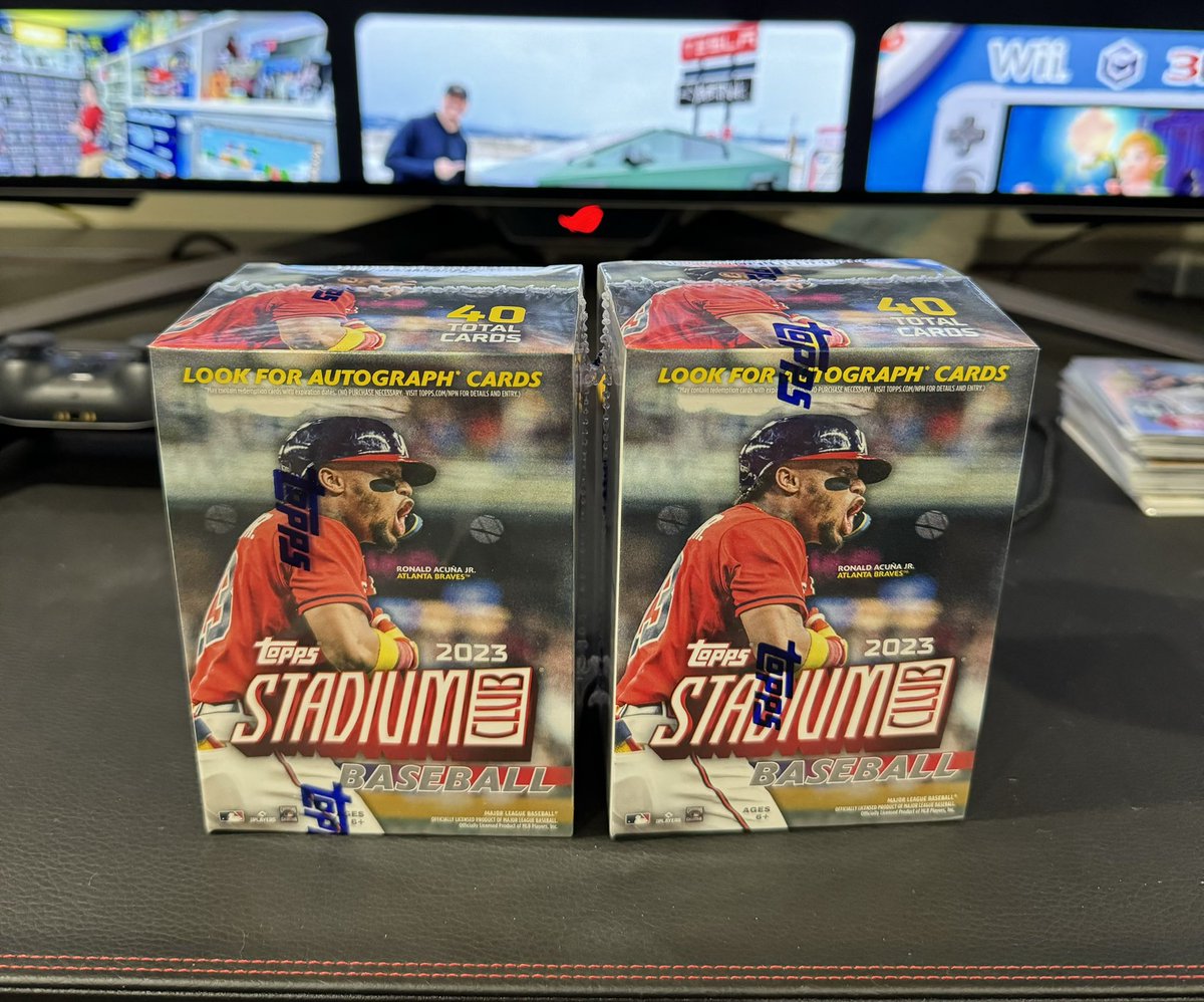 SpaceCityCards's tweet photo. Time to rip some 2023 Topps Stadium Club!! https://t.co/sq8ImY066Q