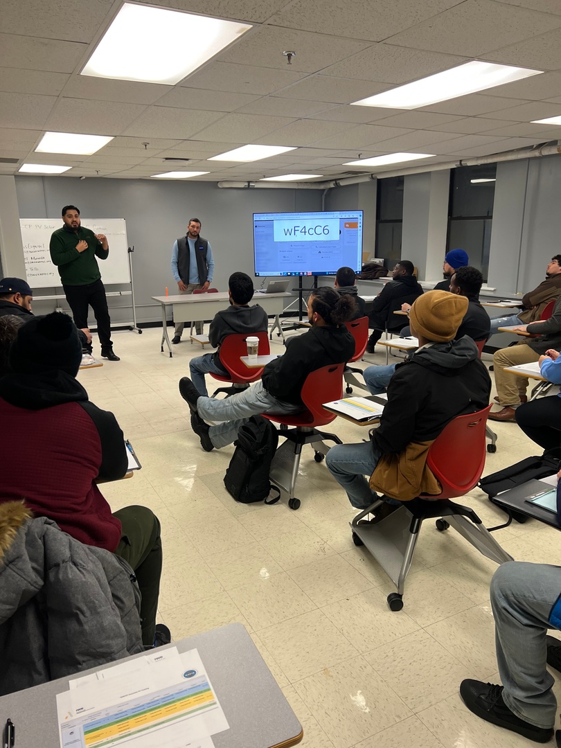 HACIAworks's tweet image. Yesterday&apos;s NABCEP orientation was a tremendous success, as our class welcomed a group of enthusiastic students eager to dive into their educational journey! Join us at HACIAWorks for a bright future in solar power!

 #HACIA #HACIAWorks #NABCEP #solarpower #photovoltaics