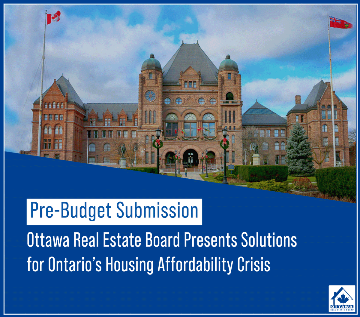 OREB1's tweet photo. On behalf of our REALTORS® Members, we presented solutions to @ONGov for tackling the housing affordability crisis, including:
1⃣Fixing the Ontario land tribunal &amp; zoning rules
2⃣Eliminating exclusionary zoning
3⃣Investing in skilled trades to improve housing supply https://t.co/sbYf0MSgBQ