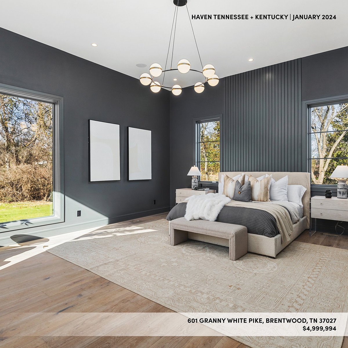 HAVENLifestyles's tweet photo. Bold wall colors add an extra touch of liveliness and personality to these sophisticated living spaces. What's your favorite wall color?
See these homes and other properties that match your style: https://t.co/v304bZW8mG
#luxuryhomes #realestate #homedesign #wallcolor https://t.co/iwQHUy89BM