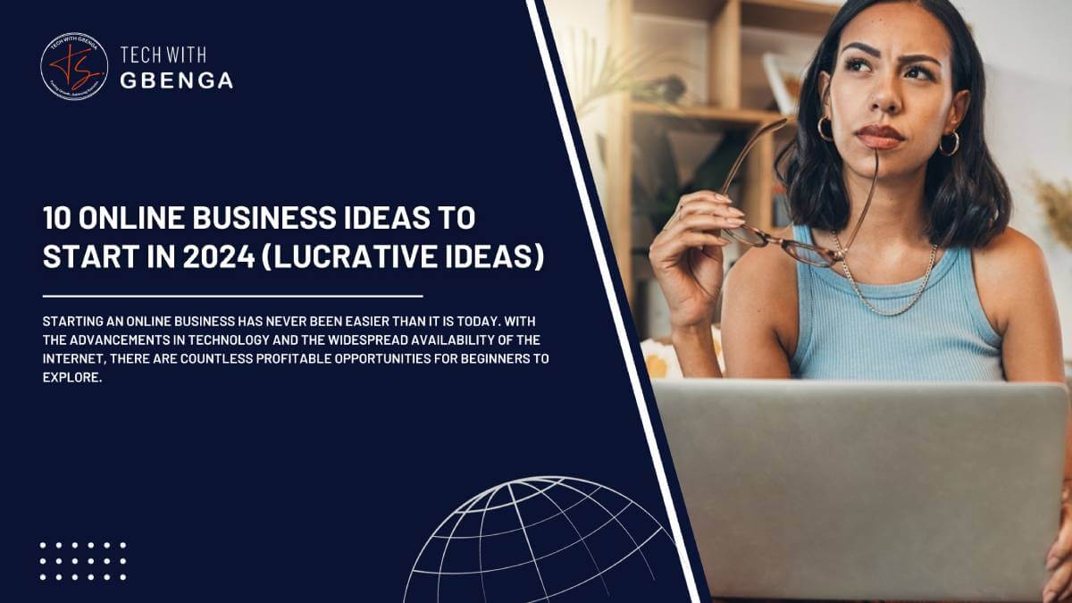 techwithgbenga's tweet image. Starting an online business has never been easier than it is today. With the advancements in technology and the widespread availability of the intern...

#techwithgbenga #business #how-to #moneymaking

Continue Reading: wp.me/pfavRD-wH