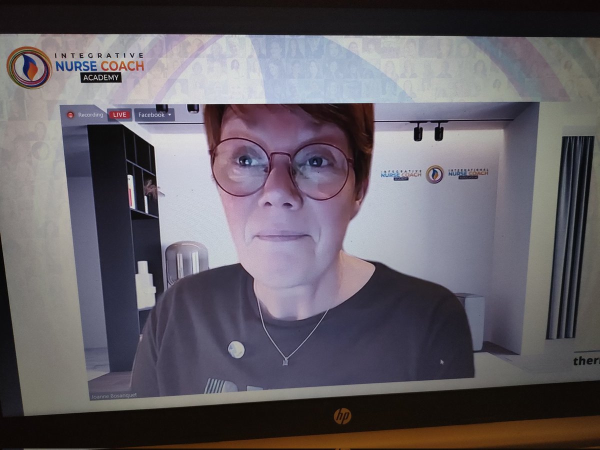 Inspiring listening to @MrsBosanquet tell her story. Hearing how nurses need to speak their truth and have a 'soft front and a strong back' at the Nurturing Person-Centeredness webinar this evening 💙 @FoNScharity #personcentredness #professionalidentity