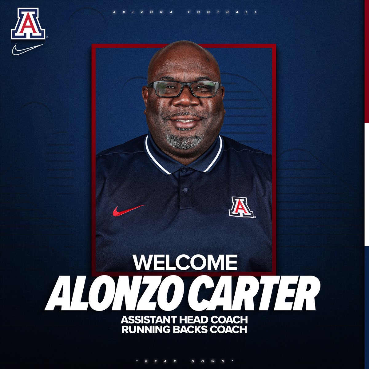 Bringing not just expertise, but a ton of energy 🕺

Wildcat Nation, join us in welcoming <a href="/RealCoachCarter/">Alonzo “Zo” Carter</a>  to the Wildcat Family! 🌵