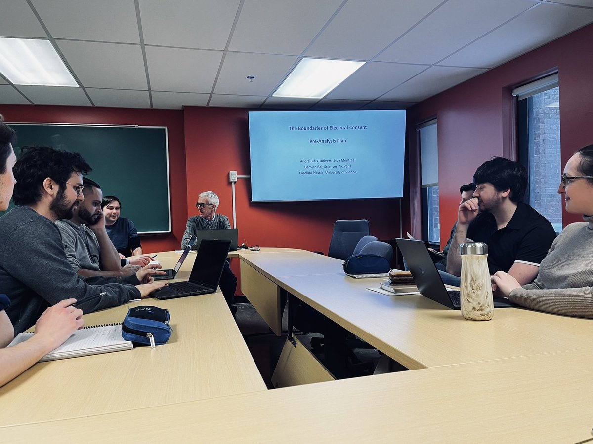 ruth dassonneville (@r_dassonneville) on Twitter photo What better way to celebrate the birthday of <a href="/ablais_/">André Blais</a> ? Discuss his latest research project in an <a href="/CRC_DemElect/">Chaire Démocratie Électorale</a> seminar! What better way to celebrate the birthday of <a href="/ablais_/">André Blais</a> ? Discuss his latest research project in an <a href="/CRC_DemElect/">Chaire Démocratie Électorale</a> seminar!