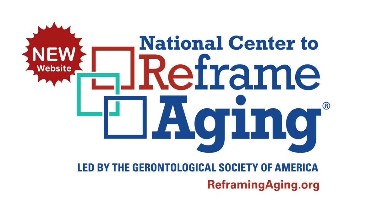 RRFAging's tweet image. Our partners at The National Center to #ReframeAging have a new website! Learn more about the updates and how you can change attitudes towards aging today: reframingaging.org