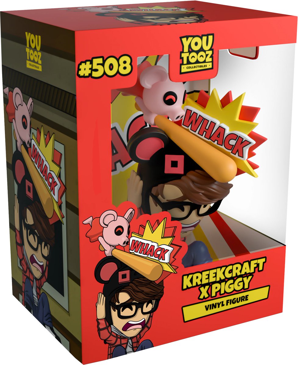 piggy kreekcraft youtooz giveaway retweet + follow @youtooz for a chance to win. Winners will be announced on the drop day January 26th! xoxoxoxoxoxoxoxo