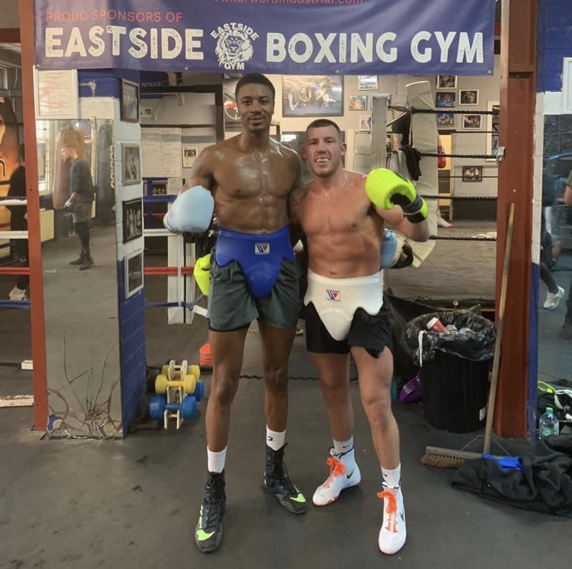 Clydach’s @Liamwilliamsko has been getting the rounds in against light-heavies recently. He’s visited the midlands to spar Olympic silver medalist Ben Whittaker and ex-British champion Shakan Pitters. The middleweight is nearing the final stages of prep to face Hamzah Sheeraz.