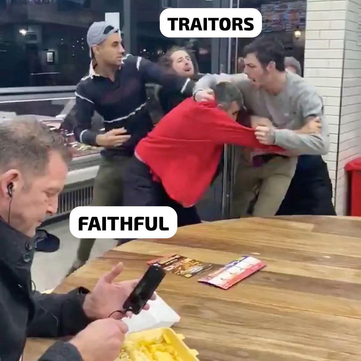 #TheTraitors