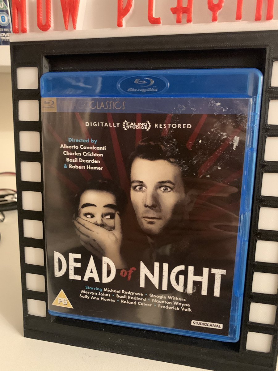 Time for some absolutely bangin’ 1940s ghost stories.

#NowWatching #DeadOfNight