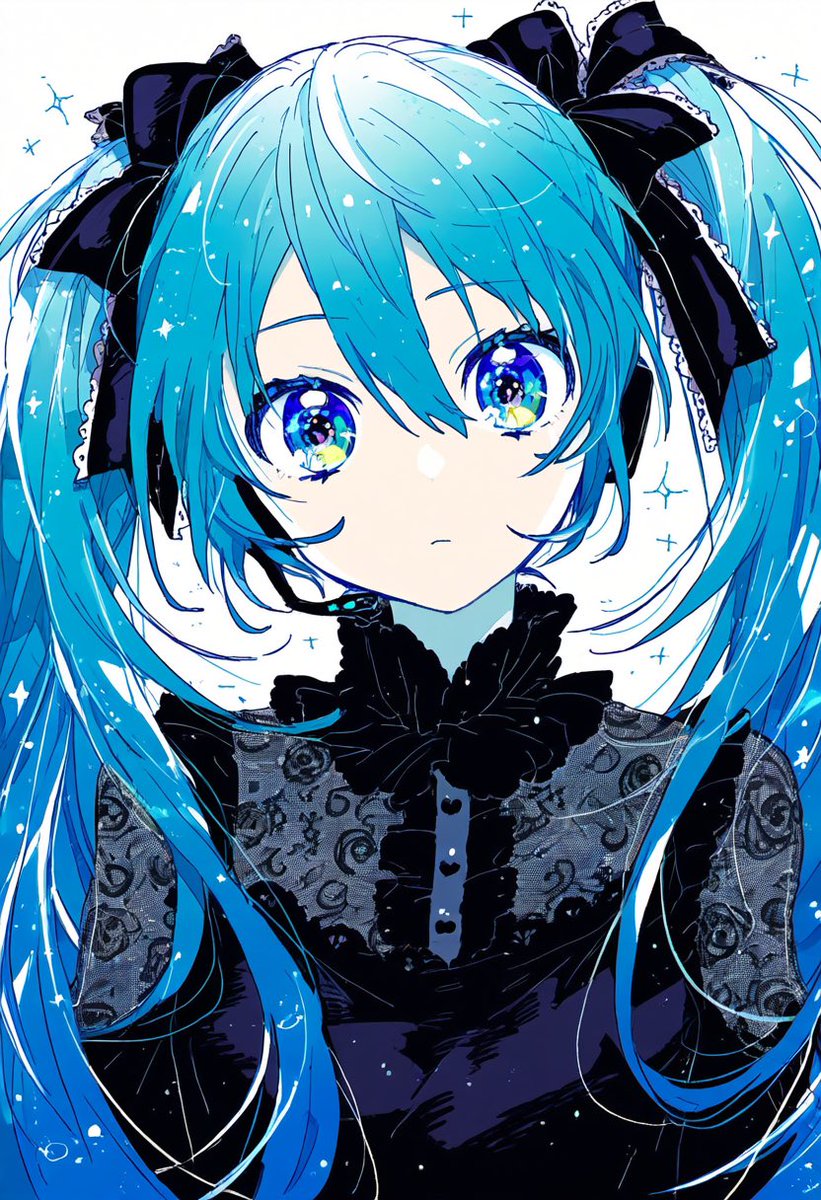 cocotte_ai's tweet photo. #初音ミク　黒ゴシック https://t.co/47RdGeop3A